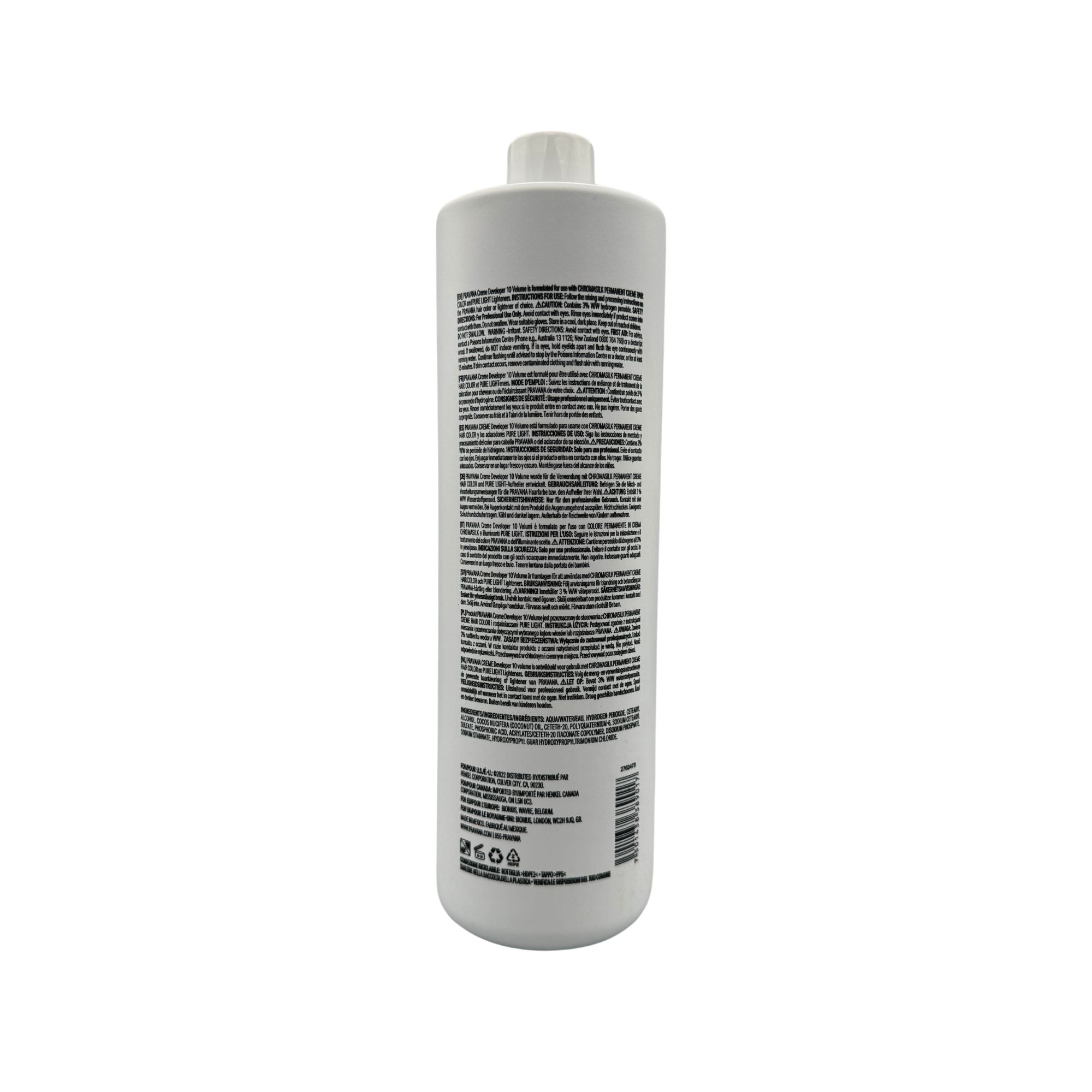 Pravana Developer 10 Volume - 33.8 fl oz (1000 ml) - Walmart.com