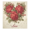 thumbnail image 5 of Dishwasher Sticker Magnetic Dishwasher Sticker Magnetic Decorative Sticker Refrigerator Sticker Dishwasher Decorative Stickers Three Valentine's Day Roses, 5 of 6