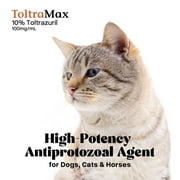 ToltraMax 10.0% for Horses, Dogs, Cats, 120mL/4 Ounce, for Non-Food Chain Animals, Chicken