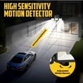 thumbnail image 2 of Bell + Howell Bionic Floodlight Max Solar Powered 1000 Lumens Motion Sensor Outdoor Security Light with Stake and Wall Mount, 2 of 9