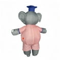 thumbnail image 2 of Inflatable Dressed-Up Elephant Costume - Fun Inflatable Outfit for Parties & Role-Play, Adult (4.9–6.2 ft) Inflatable Party Cosplay Costume, 2 of 6