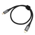 thumbnail image 1 of USB C  Cable, PD100W 20V 5A Fast Charging Type C To Type C Cable, 20Gbps High Speed Transfer 8K 60Hz HD Display Type C Braided Data Cable For IOS Phone 15 Series For, 1 of 8