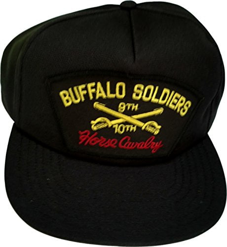 buffalo soldiers baseball caps