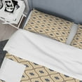 thumbnail image 4 of Designart 'Retro Ornamental Design VII' Mid-Century Modern Duvet Cover Set, 4 of 4