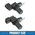 thumbnail image 4 of Car Transmission Speed Sensor No.4262039200/4262139200 for Kia New Sportage 06-10 Plastic Black 2 Pcs, 4 of 6