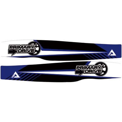 Attack Graphics Turbine Swing Arm Decal Blue for Yamaha YZ250 1996-2005