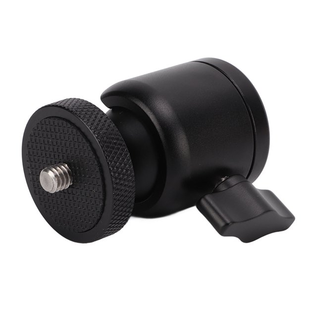Cabezal de Montaje en Trípode ANGGREK Cabezal de Bola de 34 Mm de Diámetro Inferior Aluminio Anodizado
