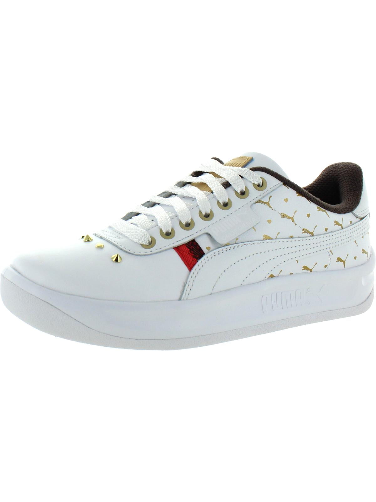 Puma Womens California Studs Leather Fashion Sneakers White 9.5 Medium B M in Nepal at NPR 12409 Rating 5