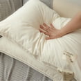 thumbnail image 6 of weibbin Soft Cotton Bedside Hugging Pillow 29x19 Inch For Neck Support, Plush Body Pillow Insert, 6 of 6