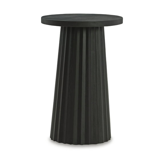 Signature Design by Ashley Ceilby Round Accent Table, Black