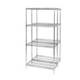 thumbnail image 4 of Quantum Wire 4-shelf Starter Unit - 12" x 48" x 74" - Chrome, 4 of 4