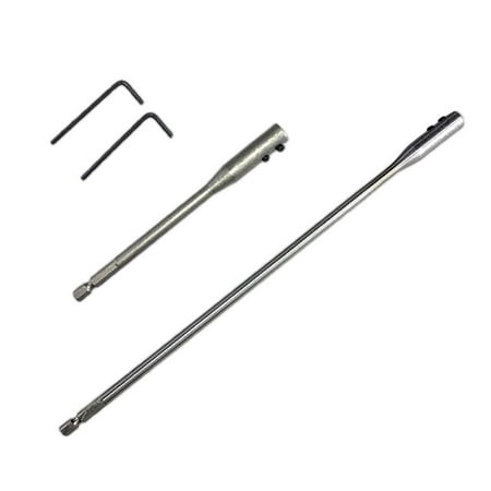 

2Pcs 1/4 inch Drill Bit Extension Bar Multifunctional Turners