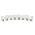 thumbnail image 3 of 8PCS Stainless Steel Adhesive Wall Hooks Home Bathroom Kitchen Hanger (Wide Hook), 3 of 4