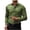 Army Green, variant on Yongwang Mens Big and Tall Print Dress Shirts Lapel Collar Button Down Shirt Fashion Business Casual Long Sleeve Shirt