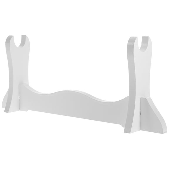 LULULION Wall Mounted Sword Stand Wood Sword Display Rack Simple Design 1Pcs