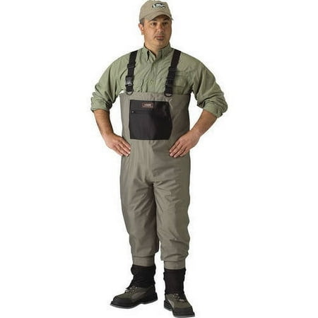 UPC: 0879730000297 | Caddis Mens Long Tan/Black Breathable Stockingfoot Waders