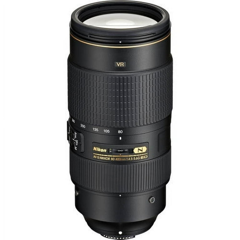 Nikon AF-S NIKKOR 80-400mm f/4.5-5.6G ED VR Lens 2208 - 7PC