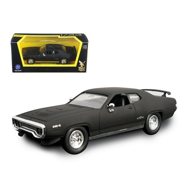 1971 Plymouth GTX 440 6 Pack Modèle Réduit Vert 1/43 par Road Signature
