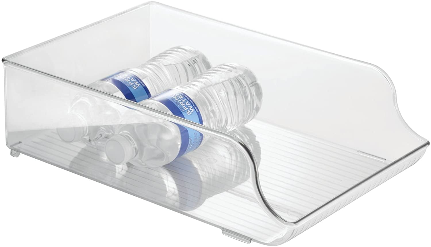 iDesign Plastic Refrigerator and Freezer Storage Organizer Bin Water