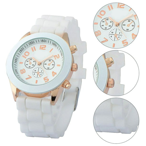 Relojes casuales Reloj deportivo de cuarzo resistente al agua Relojes de pulsera de cuarzo para la vida diaria