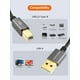 thumbnail image 4 of Cable de Impresora CableCreation Gris Espacial con Caja de Aluminio de 1.5 Metros, 4 of 6