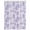 White Light Purple, variant on Blue Flower Waterproof Fabric Shower Curtain,Botanical Floral Vintage Wildflower Leaf Waterproof Fabric Shower Curtain for Bathroom Curtains Bathtubs Hotel Shower Curtains with 12 Hooks Small 36x72in