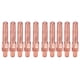 thumbnail image 2 of 10 Uds M6 boquillas conductoras soplete de soldadura puntas de contacto accesorios de repuesto 8,8x45x1,2mm, 2 of 14