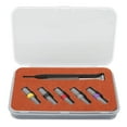 thumbnail image 1 of Watch Screwdriver Set, High Hardness Thick Handle Screwdriver Set Lightweight High Speed Steel With 5 Screw Bits For Watch Shop, 1 of 8