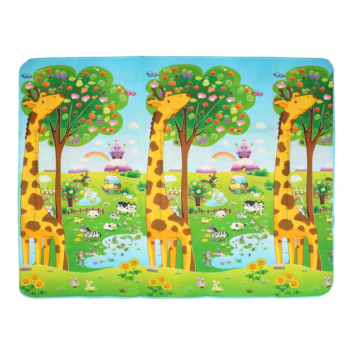 Baby Crawling Mat Thickness Baby Crawling Pad Game Play Mat Giraffe