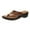 Brown, variant on Abcnature Women Sandals Clearance 2023! Women's Flip-Flops with Arch Support Flat Shoes Beach Sandals Non-Slip Causal Slippers Summer Athletic Outdoor Beach Sandals Non-Slip