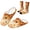 Autumn Maple Fall, variant on Pink Nutcracker Multi‑Use Indoor House Shoes Slouchy Socks Set