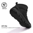 thumbnail image 2 of Jacata Non Slip Work Shoes for Men Food Service Water Resistant Leather Hiking Boots (Size 8.5), 2 of 6