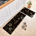 thumbnail image 6 of 2 Piece Non Kitchen Mat Runner Rug Set Doormat Merry Christmas Snowman Door Mats Rubber Backing Carpet Indoor Floor Mat Holiday Decor, 6 of 9