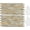 Stone Beige + Metal Gold, variant on 20 Sheets Peel and Stick Backsplash Tile, Stick on Backsplash for Kitchen and Bathroom, White Marble Look PVC Mixed Metal Silver Self Adhesive Wall Tiles