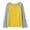 Yellow-b, variant on Otqutp Little Girls Casual Long Sleeve Lightweight Patchwork T Shirts Crewneck Tunic Tops Kids Teen Color Block Tee Blouses Autumn Clothes(Light Blue-a,4-5 Years)