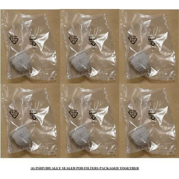 Hamilton Beach 6-Stage Replacement Water Filters for Hamilton Beach Drip Coffee Makers (6 Pack)