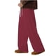 thumbnail image 2 of Ceisia Men's Wide-Leg Relaxed Sweatpants | Elastic Waist Side Layered Stripe Casual Pants (Multiple Solid Colors) Gifts, 2 of 7