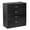 Black, variant on IVV Modern 4 Drawer Dresser in Black, 28.7"H Tall Nightstand Bedside Chest of Drawers with Metal Handles and Charging Station (2 USB Ports+2 Outlets)