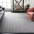 thumbnail image 2 of SAFAVIEH Pattern And Solid Aisha Geometric Area Rug, Grey, 6'7" x 9', 2 of 11