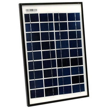 ALEKO PP10W12V Polycrystalline Modules Solar Panel, 10W 12V Portable Green Energy