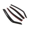 thumbnail image 2 of TuningPros Outside Mount Window Visor Deflector Smoke Tinted 4 Pcs Set For 2008-2010 Suzuki SX4, 2 of 6