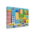 thumbnail image 2 of Trademark Fine Art 'Storybook City' Canvas Art by Chariklia Zarris, 2 of 4
