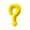 YE, variant on EGNMCR Question Mark Pillows Toy Doll Pillows Office Nap Pillows Gifts Flock Question Mark Pillows