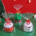 thumbnail image 4 of Embroidered Santa Christmas Tree 100 Turkish Cotton Hand Towel, White Red Gre,., 4 of 8