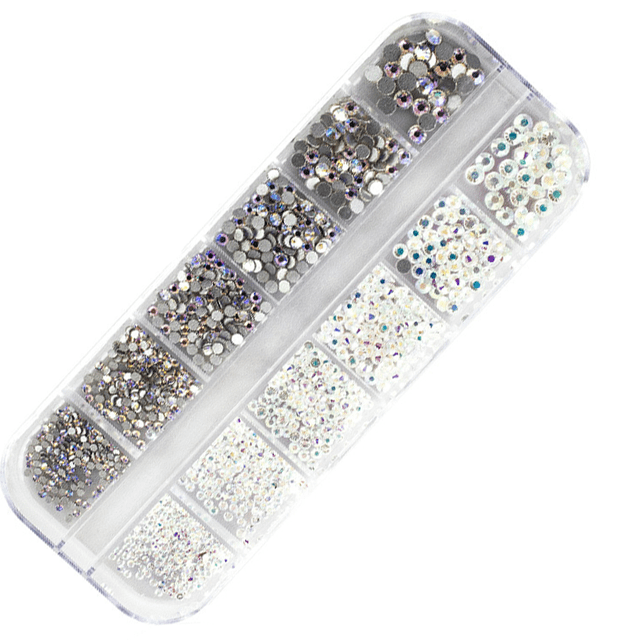 Crystal Rhinestones Nail Art Gems and Rhinestones, for Nails/Clothes/Face/Craft