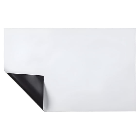 CCOCC 1 Pack Magnetic Erasable Whiteboard, 8" X 11" Fridge Message Board, Dry Erase Calendar Notes, White Self Adhesive Sheet, for Home Office Classroom Refrigerator