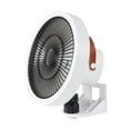 thumbnail image 3 of Ventilador de montaje en pared, ventilador oscilante de 5V/2A, luz nocturna, práctico viento de alta velocidad con RC para cocina, garaje, oficina,, 3 of 8