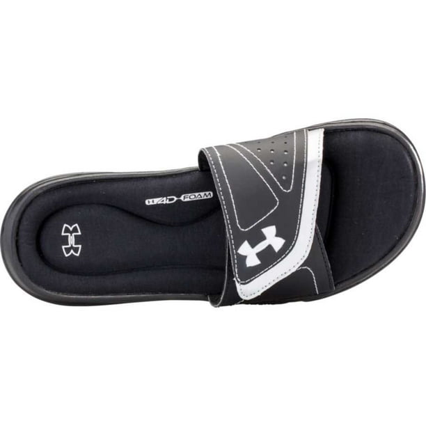 under armour leather slides
