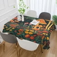 thumbnail image 2 of Yayeee Tablecloths 54" x 54" Rectangle Wrinkle Resistant Party Table Cover, Forest Mushroom, 2 of 8