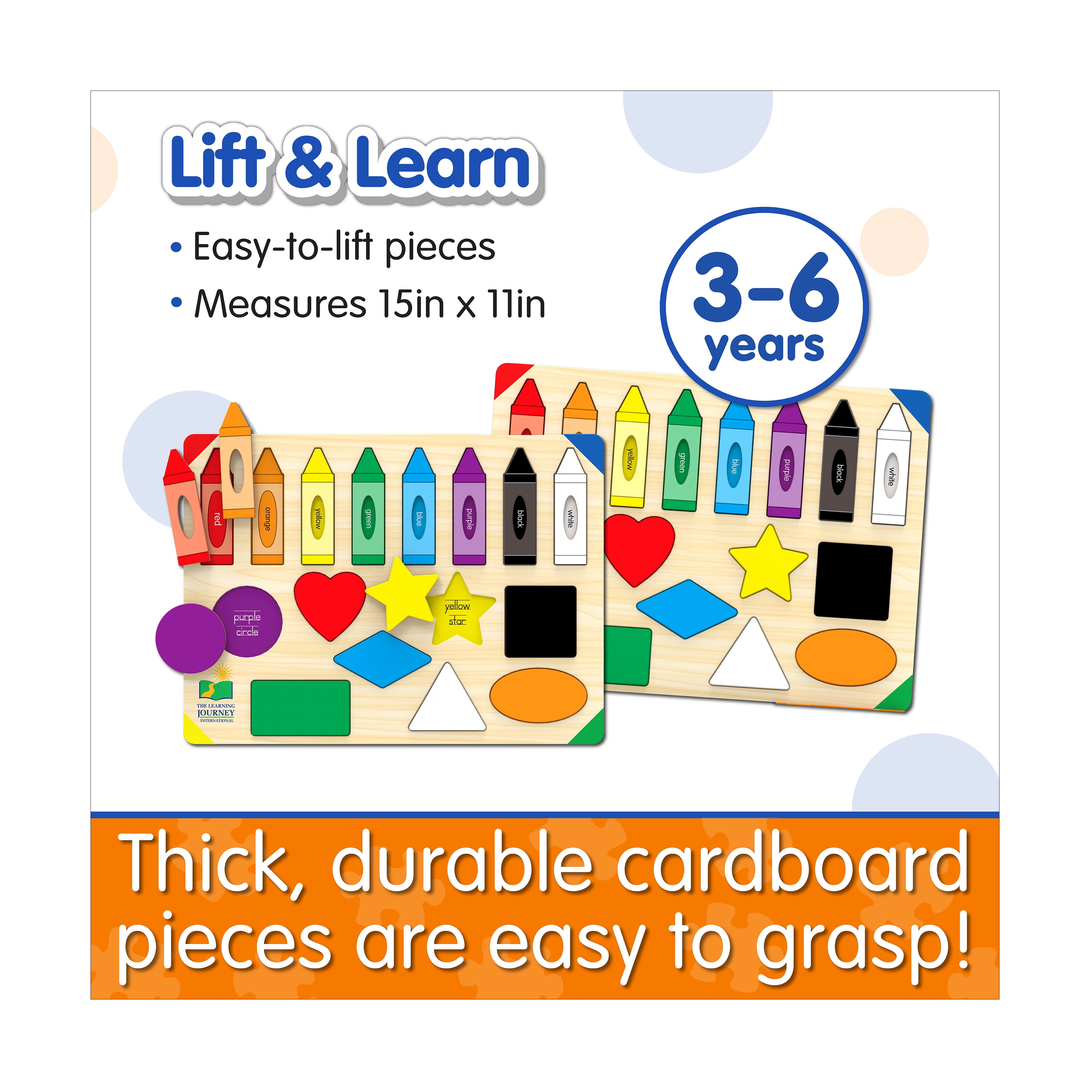 The Learning Journey Lift and Learn Colors and Shapes